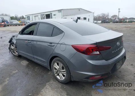 2019 Hyundai Elantra Sel z USA, uszkodzony, nr VIN 5NPD84LF1KH476569